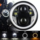 7 INTEGROS FARO FARO DIODO LUMINOSO LED PARTE DELANTERA MOTOCICLETA 150W 