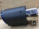 КІНЦІВКА ВИПУСКУ HOLO КРУГЛИЙ SCIETY ХОМУТ АВТОМОБІЛЯ ВПУСК 60MM РЕШІТКА 90MM  фото 9