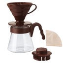 Hario V60 Pour Over Kit Коричневый капельный сервер