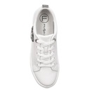 Filippo Sneakersy półbuty skóra na platformie White białe DP6042/24 WH r.38 Rozmiar 38