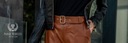Dámska kabelka veľká na rameno a do ruky Prírodná koža A4 PAOLO PERUZZI Dominujúca farba hnedá