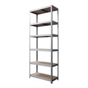 ПОЛКА МЕТАЛЛКАС МЕТАЛЛИЧЕСКАЯ ВЕРХНЯЯ 225*90*40СМ, ОЦИНКОВАННАЯ