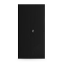 Jan Nowak dielenská skriňa DAREK 920 x 1850 x 500 mm, All Black: čierna EAN (GTIN) 5904405577004