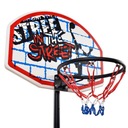 Баскетбольный набор, уличная садовая корзина, регулируемая, 140-190 см Meteor