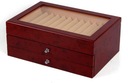 Трехслойная деревянная коробка для перьевых ручек