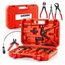 CLICK-R ЗАЖИМЫ ДЛЯ СОЕДИНЕНИЙ КРЫШЕК С КАБЕЛЯМИ НАБОР 9 шт.