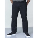 Veľké čierne džínsy s gumou BALFOUR DUKE Dominujúca farba čierna