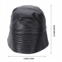 Kožený klobúk typu Bucket Dámske oblečenie Wild Hrdina AC Milan