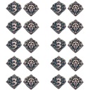 POCZYTALNOŚĆ SANITY 3 ZESTAW 10 METALOWYCH MONET ZAMIENNIK DO ARKHAM HORROR