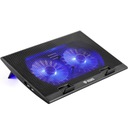 Podstawka Chłodząca Pod Laptopa Notebooka 2xUSB Podświetlana Yenkee YSN 120 Marka Yenkee