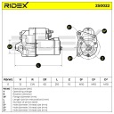 STARTER RIDEX 2S0022  photo 10