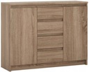 WIOLETTA 2D4S ШКАФ 110 СМ ДУБ ТРЮФЕЛЬ КОВРИК MAFMEBLE