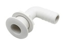 БЕЛЫЙ УГЛОВОЙ ПЕРЕХОДНИК ДЛЯ ШЛАНГА 20 ММ