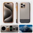 Чехол для iPhone 15 Pro Max, Spigen Style Armor MagFit, прочный чехол для MagSafe