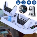 ВЕРТИКАЛЬНАЯ СТАНЦИЯ ОХЛАЖДЕНИЯ И ЗАРЯДКИ ДЛЯ КОНСОЛИ PS5, МНОГОФУНКЦИОНАЛЬНАЯ, СО СВЕТОДИОДОМ