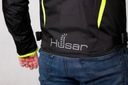 HUSAR RAPID GP FLUO мужская текстильная мотокуртка с горбинкой