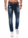 Pánske džínsové nohavice 1455P modré 30