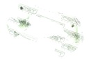 FEBEST ВИЛКА ПЕРЕДНИЙ ТОРМОЗНОЙ СУППОРТ TOYOTA CAMRY JPP ACV30 MCV3