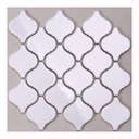 МАРОККАНСКАЯ АРАБЕСКА мозаика, белая керамика, ГЛЯНЕЦ