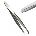 Пинцет для РЕСНИЦ Пинцет, скошенный стальной