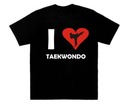 Koszulka - T-SHIRT - I LOVE TAEKWONDO - TCL-TKD/BK [Rozmiar XL]