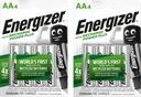 Energizer Plus AA 1.2V 2000 мАч батарея 8 ПК