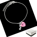 Серебряный браслет с буквами алфавита для девочек