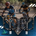 HAKURI PLATFORM STAINLESS ALUMINIUM BEADS 3 подшипника Легкий DH ENDURO MTB