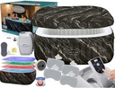 Bestway 6001f надувный садовый дом спа -салон Hydromassage 6os светодиод