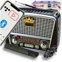 ПОРТАТИВНОЕ РЕТРО АККУМУЛЯТОР СОЛНЕЧНОЙ РАДИО BLUETOOTH СОЛНЕЧНАЯ КУХНЯ USB FM SD