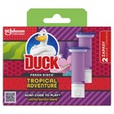 DUCK Fresh Discs 360 гелевых туалетных дисков Tropical Adventure с дыней x2