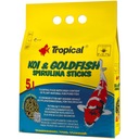TROPICAL Koi&Goldfish Spirulina Sticks 400g/5L Pokarm do Oczka Wodnego Marka Tropical