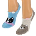 Ponožky dámske členkové ponožky vtipné 2 páry m10 36-38