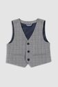 Клетчатый жилет для мальчика 158 Coccodrillo