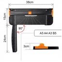 ГИЛЬОТИННЫЙ РЕЗАК ДЛЯ БУМАГИ A3 A4 A5 B5 СМЕННОЕ ТОЧНОЕ ЛЕЗВИЕ