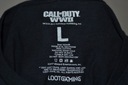 Call of Duty WW2 Oficjalna Koszulka Stan Idealny L Kolor czarny