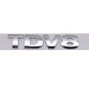 PEGADURA EMBLEMA INSIGNIA LAND ROVER TDV8 15.1*3.1CM 