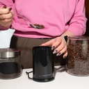 Výkonný elektrický kuchynský mlynček na mletie kávy orechov čierny 160W EAN (GTIN) 5704441139231
