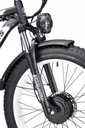 Elektrický bicykel 2000W 23AH 55KM/H Dvojmotorové hydraulické kotúčové 26&quot; pneumatiky Hmotnosť 27.5 kg