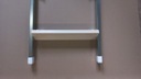 Чердачная лестница, люк, люк MINI 80x80 H=260 см. Крышка белая+дополнительные ножки