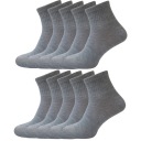 НОСКИ МУЖСКИЕ СПОРТИВНЫЕ, СЕРЫЕ 42-46