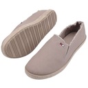 БЕЖЕВЫЕ КРОССОВКИ ESPARDYLE МУЖСКИЕ СЛИПОНЫ НА ПЛОСКОЙ ПЛОСКОЙ ПЛОСКОЙ СПОСОБНОСТИ КРОССОВКИ ИЗ ЭКО КОЖИ Стелька из экокожи