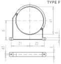 СУПОРТ RUROWY ТИП BP PP VDL10 MM  (18873935529) фото min 5