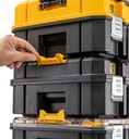 Skrzynie COMBO 2 TSTAK II i IV DeWALT TSTAK 2.0 Długość 44 cm