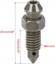 2 PIÈCES VIS ODPOWIETRZAJACA M6 X 1MM AVEC EMBOUT VERS MOTOCYCLETTEphoto 8