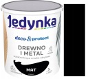 ONE ENAMEL DECO PROTECT WOOD ЧЕРНАЯ МАТОВАЯ 5л