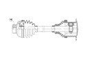 ПОЛУОСЬ ПРИВОДНАЯ NPW-AU-009 NTY изображение 6