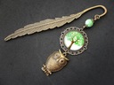 Закладка металлическая - Сова, древесная сова - подарок учителю