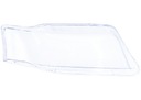 Klosz szkło reflektora samochodowego Audi A6 C5 LIFT (01-05) Lewy Producent części Auto Gamma