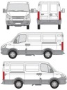 ПЛАТФОРМА ДАХУ IVECO DAILY (II) L1H1 2000-2014 L1H1 - ДОВГІ  (18161291249) фото min 15